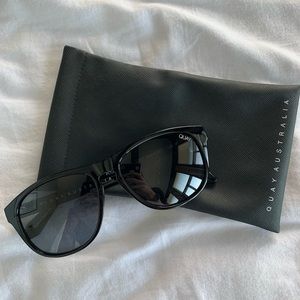 Quay Lost Weekend Black Sunglasses- POLARIZED